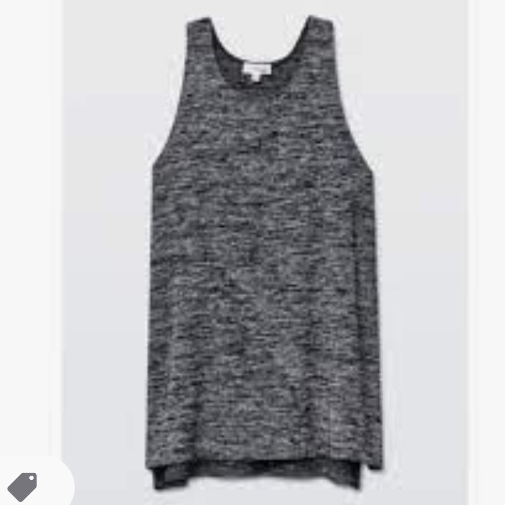 Aritzia Wilfred Free Ornella Tank Top-Gray-Size XS